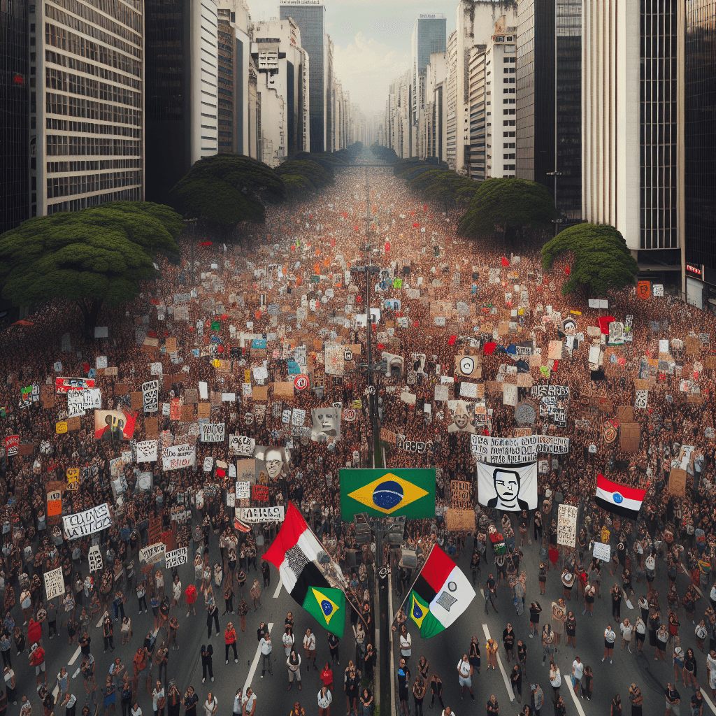 Fracasso de Público em Manifestações Contra e a Favor da Anistia Exposta como Desinteresse Nacional