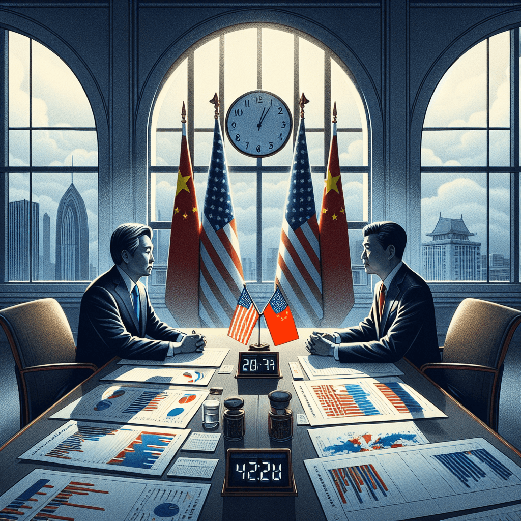 Na Cordilheira das Tarifas: Um Novo Capítulo nas Negociações EUA-China Surge no Horizonte