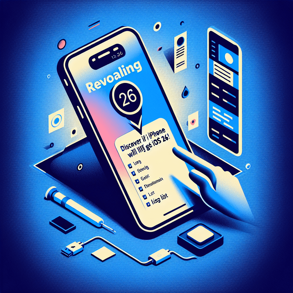 “Descubra se seu iPhone receberá o iOS 26! Lista revelada!”