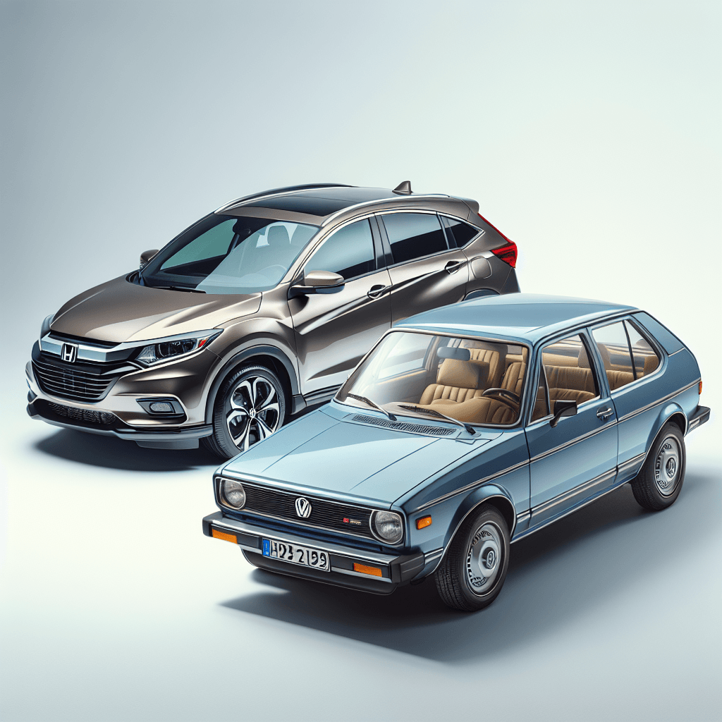 Honda HR-V 2019 vs Passat 1978: Clássico ou Moderno em 2024?