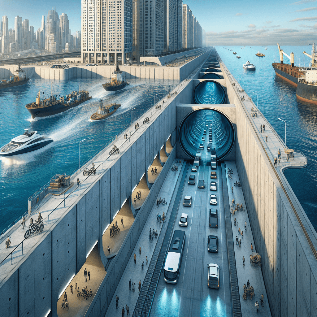 Primeiro Túnel Submerso do Brasil: Uma Revolução Conectando Santos e Guarujá