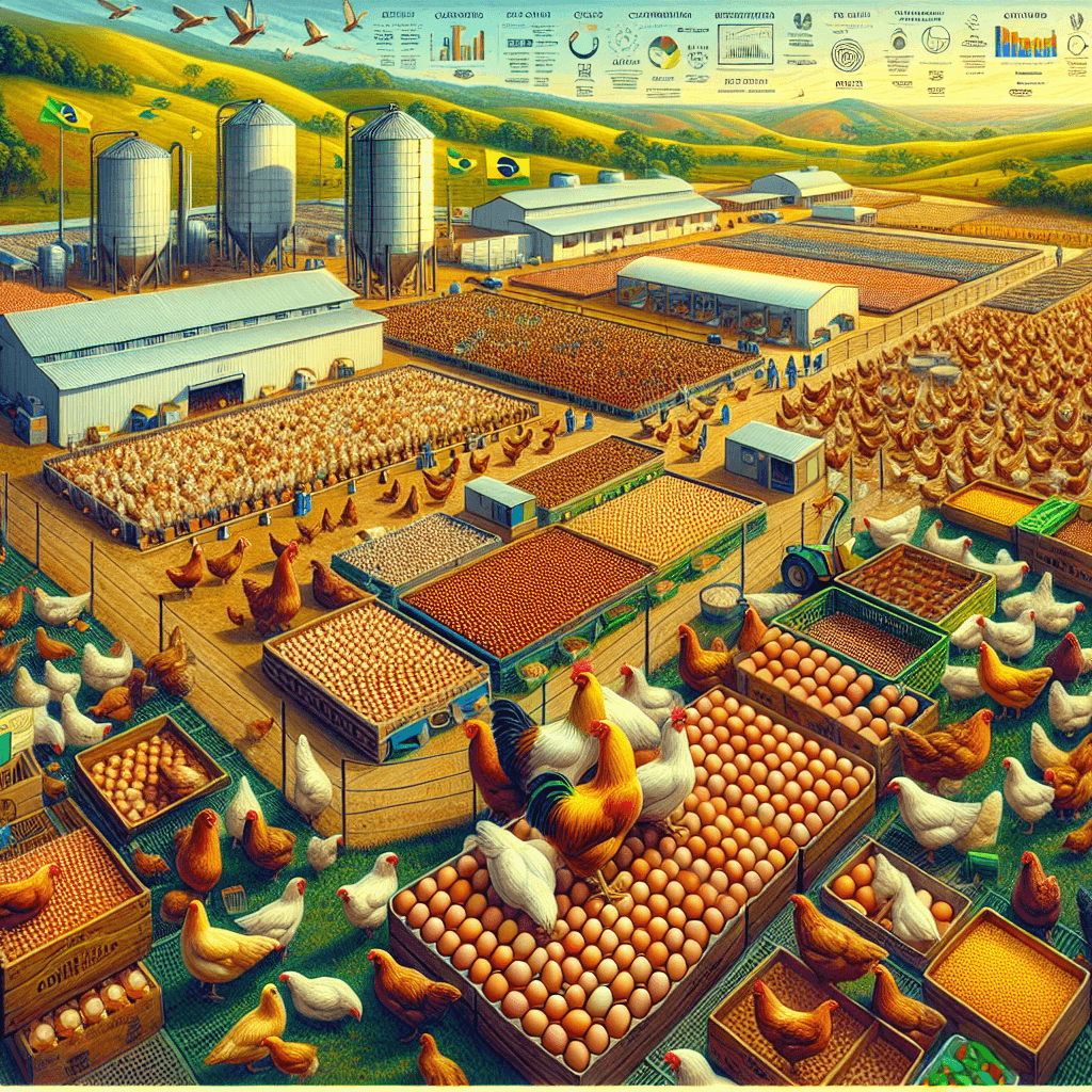 Recorde na Produção de Ovos no Brasil: Mais de 300 Por Pessoa em 2024