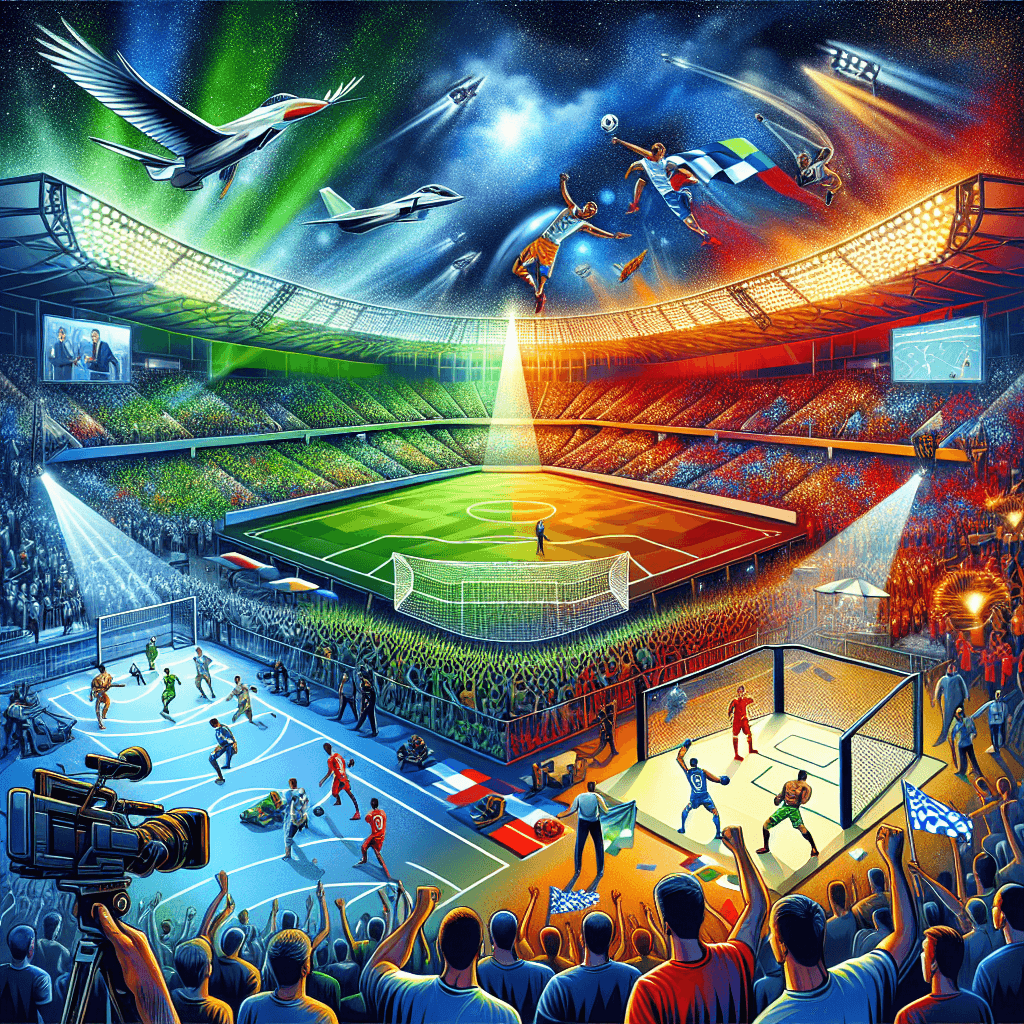 Guia Completo das Transmissões Esportivas do Dia: Futebol, Lutas e Muito Mais!