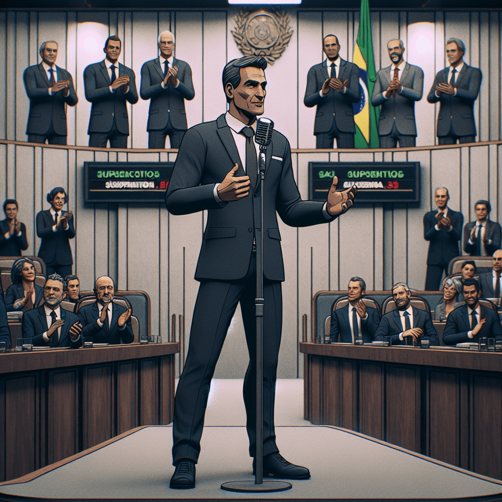 Câmara dos Deputados Suspende Ação Penal contra Gustavo Gayer no STF